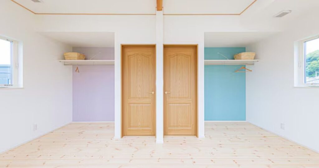 子ども部屋は未来に備える設計