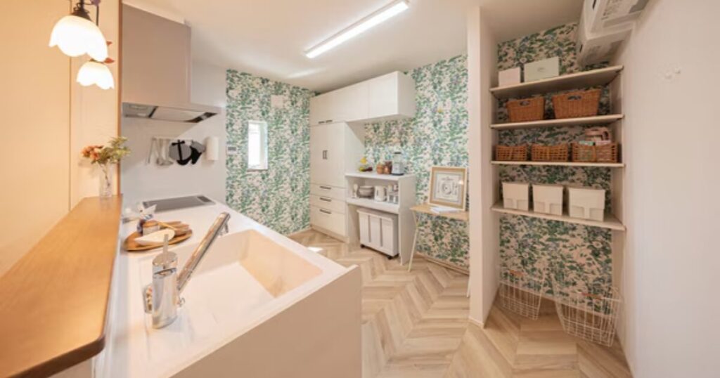 キッチンを主役にしたLDK