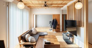 高台からの眺望に癒される平屋｜仕事もはかどる、自分だけの「城」